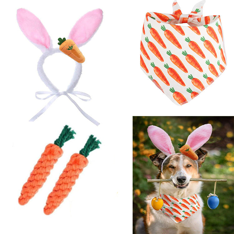 Make this Easter one to remember with our adorable Easter costumes for dogs! Whether you're taking your pup to an Easter egg hunt or just want to capture some cute photos, our costume is the perfect way to add some festive fun to your furry friend's holiday. 