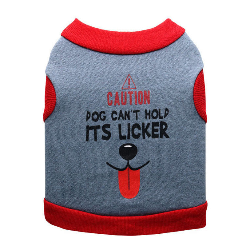 Make sure you have to coolest dog on the block with this funny dog shirt! This shirt is sure to be a conversation starter and your dog will be the "talk of the walk!" It's warm, cozy, and easy-to-wear.