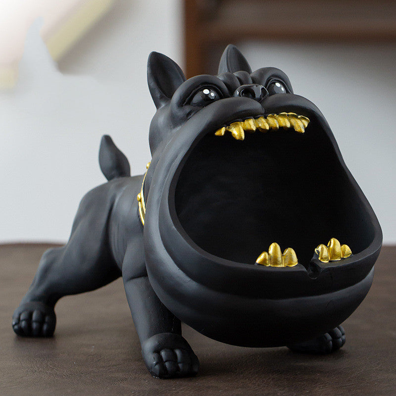 Our Cartoon dog ceramic ashtray is the perfect addition to any dog-lover's home. With its cute and quirky design, it will bring a smile to your face every time you use it. Made with high-quality materials, it's both functional and stylish, making it a great gift for yourself or any dog-loving friend who smokes.