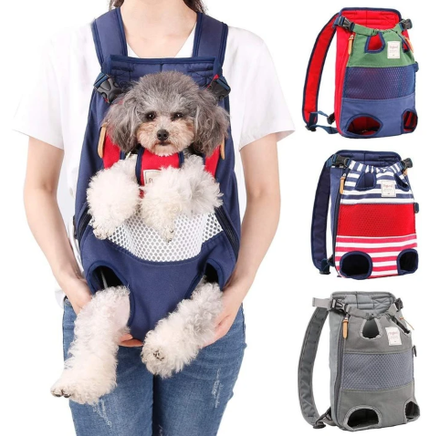 Make travel with your pet easier with this dog carrier backpack. Carrying a dog in a backpack is a convenient way to transport a small or medium-sized dog on hikes, trips, or errands. This dog carrier backpack is designed with the comfort and safety of your dog in mind, featuring adjustable straps, padded interiors, and breathable mesh panels. Carrying a dog in a backpack can help to reduce fatigue, keep your hands free, and provide a safe and comfortable place for the dog to rest while on the go.