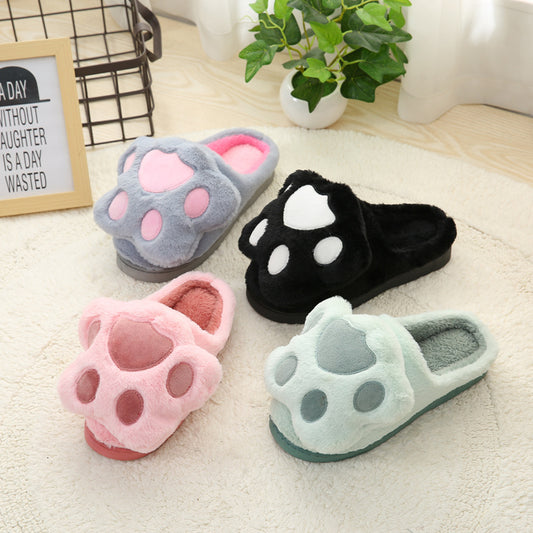 These warm dog paw house slippers are a cute and cozy way to keep your feet warm while showing off your love for your furry friend. The soft and plush materials used in these slippers ensure your feet will be comfortable and snug, while the cute canine designs add a touch of fun to your loungewear.