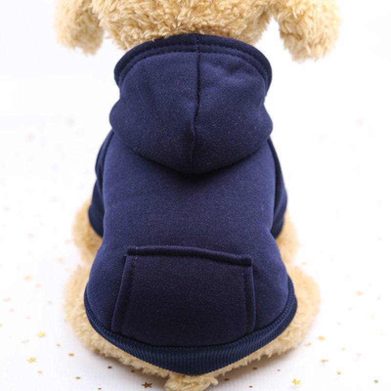 The Ulti-mutt Dog Hoodie is designed to keep dogs warm and comfortable during cold weather. These machine washable hoodies are made of soft, warm material and feature a hood to protect the dog's head and neck from the elements. Soft, stretchable material makes these hoodies easy to put on and take off, and they are available in a range of sizes to fit dogs of different breeds and sizes. Get one in every color!!