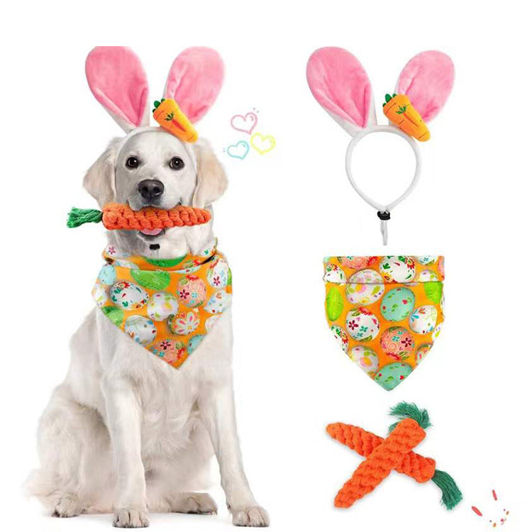 Make this Easter one to remember with our adorable Easter costumes for dogs! Whether you're taking your pup to an Easter egg hunt or just want to capture some cute photos, our costume is the perfect way to add some festive fun to your furry friend's holiday. 